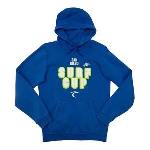 Nike San Diego Surf Cup Hoodie Mens S Small Astral Blue Club Fleece Sweatshirt